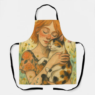 Delantal Calico Cat Mom