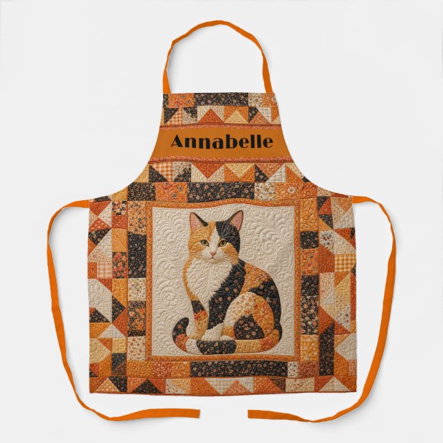 Delantal Calico Quilt Personalize (Anverso)