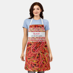 DELANTAL CALIENTE PERSONAL COMO PEPPERS CHILI