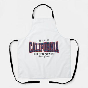 Delantal California en 3D