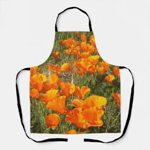 Delantal California Poppies Allover Apron