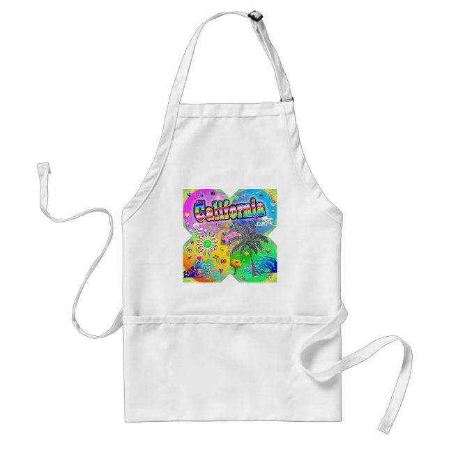 Delantal California Quadro Seasons Apron (Frente)