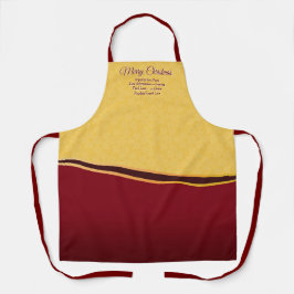 Delantal Cambiar todo el Fiesta de Navidades de la organiza