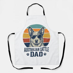 Delantal Camisa del padre del perro pastor australiano vint