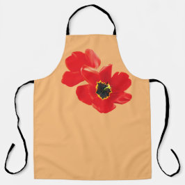Delantal Camisas de flores de amapola, camisas de amapola, 