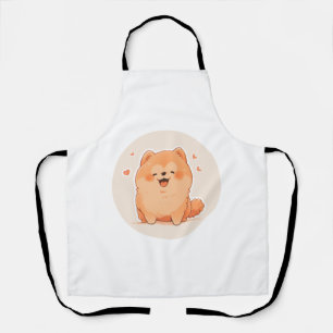 Delantal Camiseta clásica de Chow Chow Adorable (2)