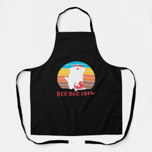 Delantal Camiseta clásica de Halloween fantasma divertido e