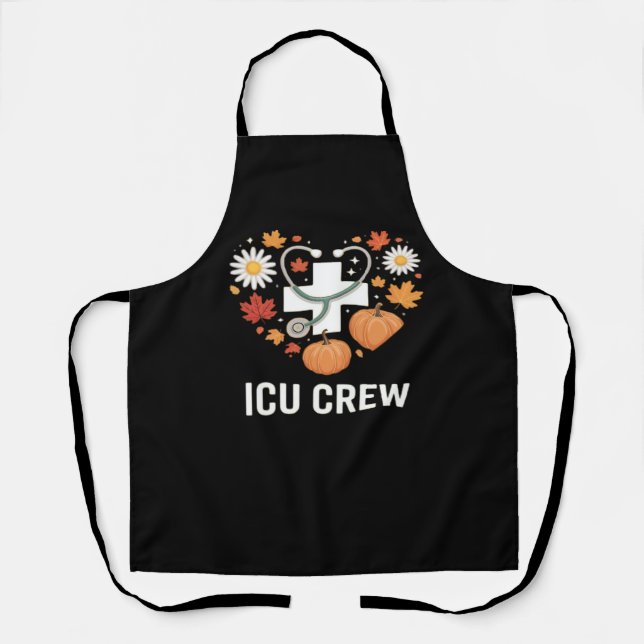 Delantal camiseta clásica de la tripulación del icu (Anverso)