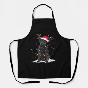 Delantal Camiseta clásica de luz de árbol de Navidad de per