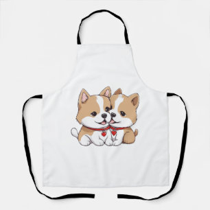 Delantal camiseta clásica de shiba inu