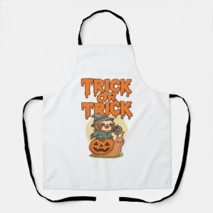 Delantal Camiseta clásica de Truco o trato