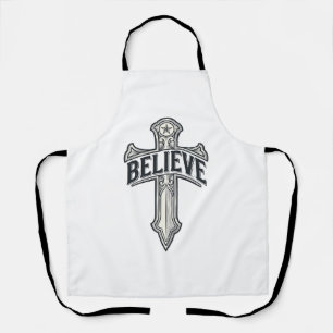 Delantal Camiseta Cristiana Ancla de Mi Alma Jesucristo