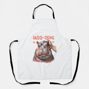 Delantal Camiseta Cute Moo Deng
