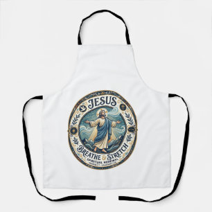 Delantal Camiseta de bienestar del movimiento suave de Jesú