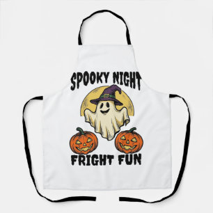 Delantal Camiseta de calabaza espeluznante fantasma de Hall