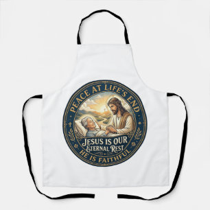 Delantal Camiseta de consuelo de Jesús Hospice fin de vida