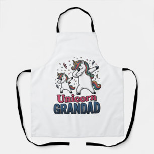 Delantal Camiseta de diseño de grabado vintage de abuelo un