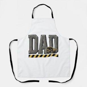 Delantal Camiseta de diseño de grabado vintage para papá de