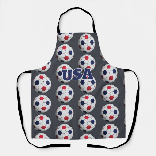 Delantal Camiseta de fútbol de EE. UU. (Anverso)