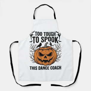 Delantal Camiseta de grabado de calabaza de Halloween para
