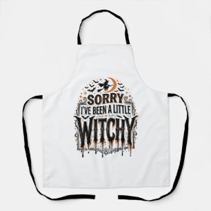 Delantal Camiseta de grabado vintage de Halloween divertida