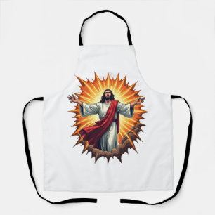 Delantal Camiseta de grabado vintage estallido de victoria