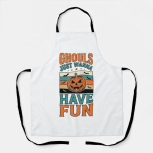 Delantal Camiseta de Halloween de fantasmas antiguos que so