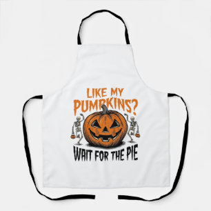 Delantal Camiseta de Halloween de Payaso de Calabaza Divert