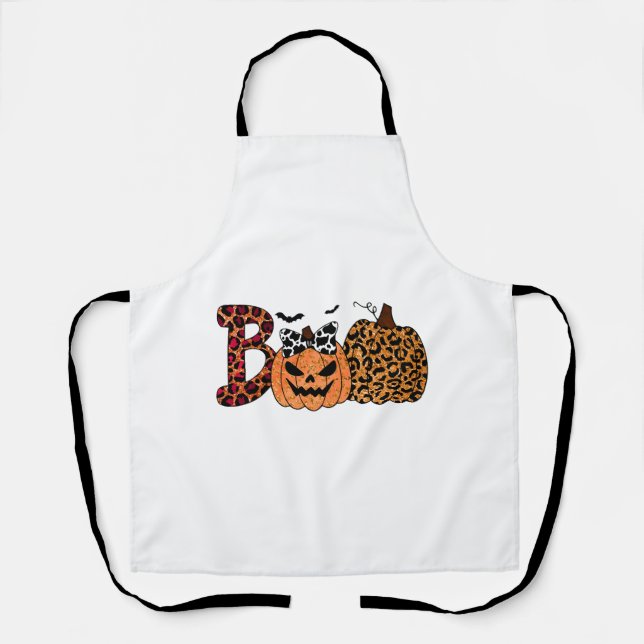 Delantal Camiseta de Halloween, Halloween (Anverso)
