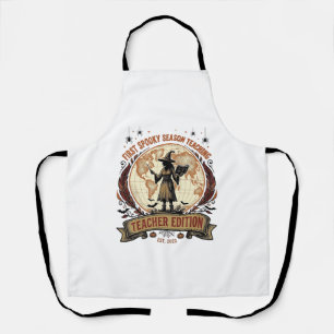 Delantal Camiseta de Halloween para maestros para la primer