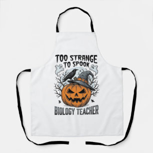 Delantal Camiseta de Halloween para profesores de biología