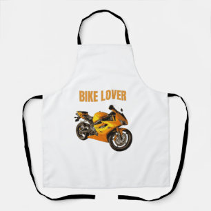 Delantal Camiseta de Motocicleta para Amante de Bicicletas