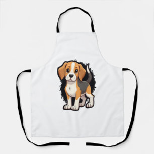 Delantal Camiseta de perro Beagle