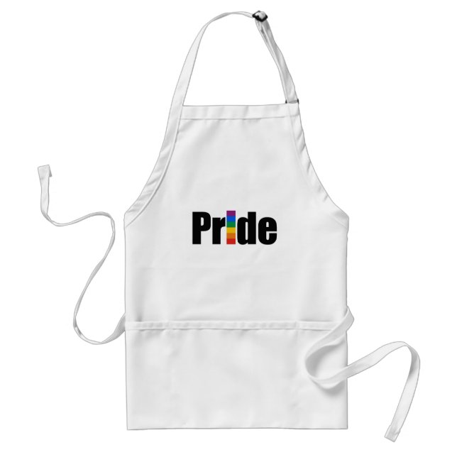 Delantal Camiseta del orgullo gay (Frente)