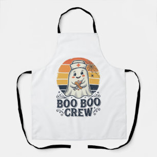 Delantal Camiseta Desi de Halloween Fantasma Enfermera Ador