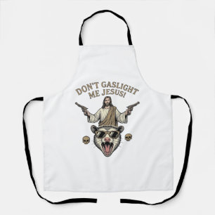 Delantal Camiseta Diseño de Grabado Antiguo de Jesús Zarigü