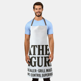 Delantal Camiseta Divertida para Papá que Traficante de Chi