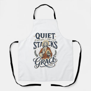 Delantal Camiseta Gráfica de Jesús Bibliotecario Arte Crist