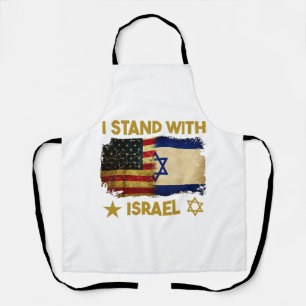 Delantal Camiseta Me Siento Con Israel Me Siento Con Israel