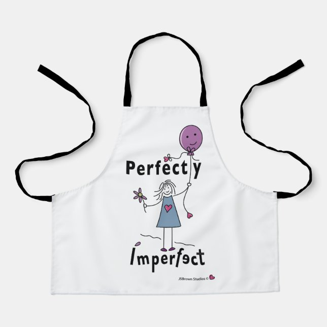 Delantal Camiseta perfectamente imperfecta 1A_Kids (Anverso)