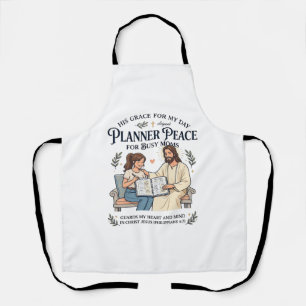 Delantal Camiseta Planificadora de Mama Educadora en Casa J