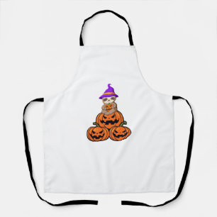 Delantal Camiseta Premium de Halloween de Perezoso