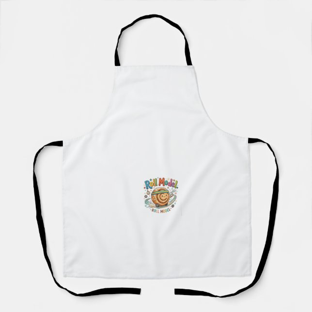 Delantal Camiseta Roll Model (Anverso)
