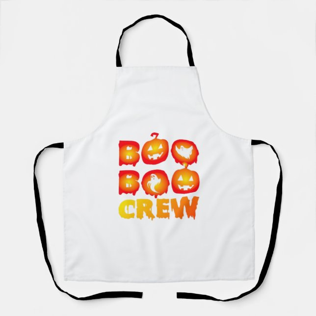 Delantal Camiseta sobredimensionada de Boo Boo (Anverso)