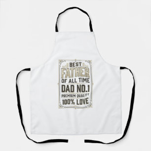 Delantal Camiseta tipográfica de grabado vintage para el me