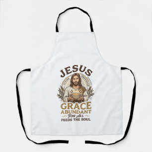 Delantal Camiseta Vintage de Jesus Bowling Gráfico Cristian