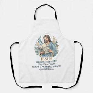 Delantal Camiseta Vintage de Jesús para Mamá que Guarda Rec