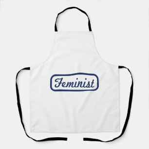 Delantal Camiseta Vintage Feminista Poder Mujer Regalo