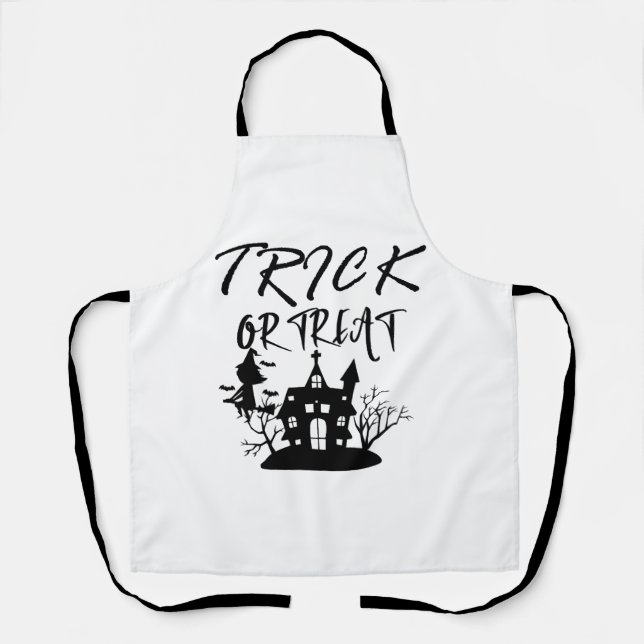 Delantal Camisetas de Halloween, fiesta de Halloween (Anverso)