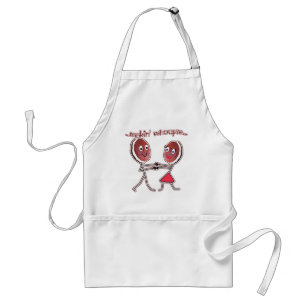Delantal Camisetas de las empanadas de Makin Whoopie,